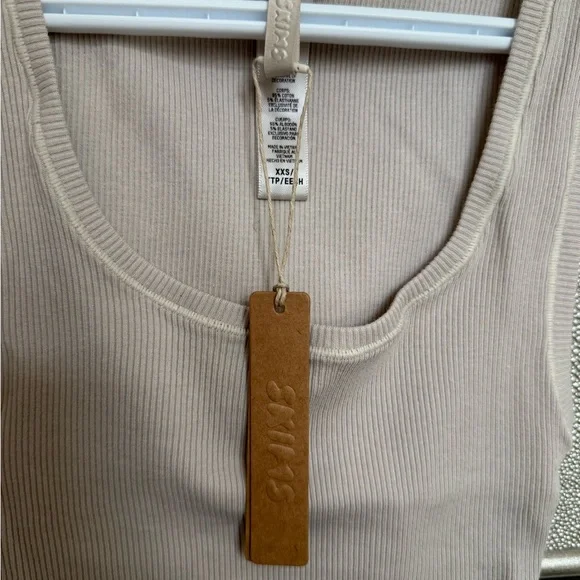 Skims Cotton Rib Tank - Picture 2 of 4